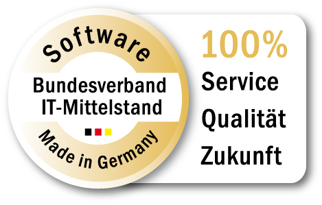 Logo Zertifizierung Software Made in Germany | Bundesverband IT-Mittelstand